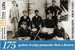 2025, 175 Years Of Secondary Maritime School In Kotor, Montenegro, MNH - Montenegro