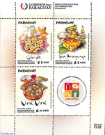 Paraguay 2024 Gastronomy 4v M/s, Mint NH, Health - Food & Drink - Alimentation