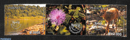 Paraguay 2024 UPAEP, Environment 2v+tab [:T:], Mint NH, Nature - Animals (others & Mixed) - Environment - Flowers & Pl.. - Protection De L'environnement & Climat