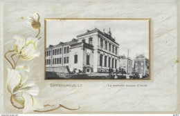 LUXEMBOURG - DIFFERDANGE - La Nouvelle Maison D'ecole - Cpa Gaufrée Non Circulée - L'état Très Bon! - Differdange