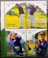Philippines 2022, Yuka Saso Golf, MNH S/S - Philippines