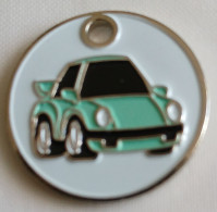 Jeton De Caddie - Automobiles - LUND'S AUTO - Bleu - En Métal - Neuf - - Trolley Token/Shopping Trolley Chip