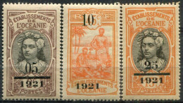 OCEANIE - Y&T  N° 44-46 * - Neufs