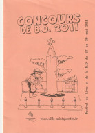 Document Concours De BD Saint Quentin 2011 (Serge Dutfoy - Autres & Non Classés