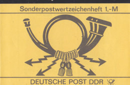 DDR  Markenheftchen SMHD 29, Postfrisch **, Mit 10x 3079 DFD Mit DV, Posthorn 1986 - Markenheftchen