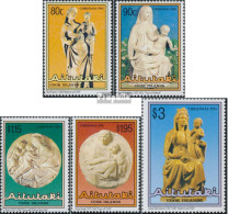 Aitutaki 708-712 (kompl.Ausg.) Postfrisch 1993 Weihnachten - Aitutaki