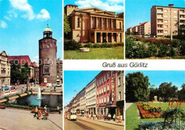 Goerlitz Sachsen Marienplatz Dicker Turm Gerhart Hauptmann Theater Neubaugebiet - Görlitz