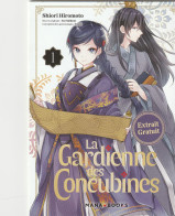 Extrait Manga La Gardienne Des Concubines HIROMOTO Shiori Mana Books 2025 - Autres & Non Classés