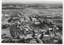 85 ST HILAIRE DE RIEZ (Vendée) Vue Aérienne Edit CIM Combier N° 418-83 A (panorama église) - Saint Hilaire De Riez