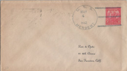 USS Herbert 1932 US Ship Cover San Francisco Back Stamp ZAYIX STAMPS 052722-SM49 - Autres & Non Classés
