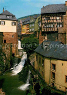 Saarburg Saar Wasserfall Mit Alter Muehle - Saarburg