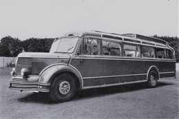 Krupp SWO60 Mustang  Ancien Autocar (1951) - Carrosserie Par Ludewig, Essen  - 15x10cms PHOTO - Busse & Reisebusse