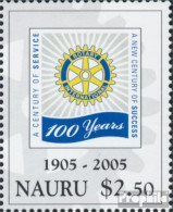 Nauru 594 (kompl.Ausg.) Postfrisch 2005 Rotary International - Nauru