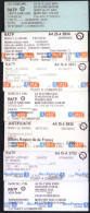 France. Paris. Tickets Justificatifs - Europa