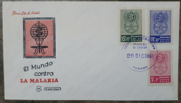 Fight Against Malaria, Health Disease Medicine, Insects, Mosquito, Paludisme Panama FDC - Ziekte