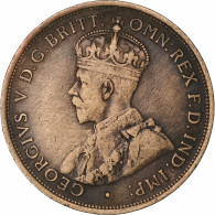 Australie, George V, Penny, 1911, Bronze, TB+, KM:23 - Penny
