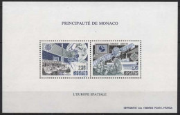 Monaco 1991 Europa CEPT Weltraumfahrt 2009/10 Sonderdruck Postfrisch (C91480) - Unused Stamps