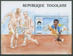Togo 1987 Vorolympisches Jahr Tennis Block 298 Postfrisch (C27131) - Togo (1960-...)