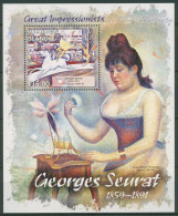 Salomonen 2013 Gemälde Von Georges Seurat Block 145 Postfrisch (C41325) - Salomon (Iles 1978-...)