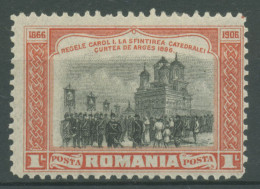 Rumänien 1906 40 Jahre Regentschaft Fürst Karl I. 195 Mit Falz - Neufs