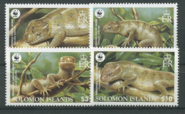 Salomonen 2005 WWF Naturschutz Wickelschwanzskink 1282/85 Postfrisch - Salomon (Iles 1978-...)