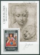 Caicos-Inseln 1983 Gemälde Raphael Block 3 Postfrisch (C64814) - Turks & Caicos (I. Turques Et Caïques)