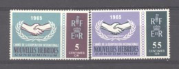 Nouvelles Hébrides  :  Yv  223-24  ** - Neufs