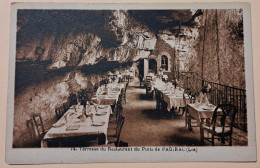 1 CPA DEPARTEMENT 46 LOT - TERRASSE DU RESTAURANT DU PUITS DE PADIRAC - Altri & Non Classificati