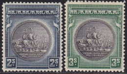 1931 BAHAMAS, SG 131/132a Great Seal MNH/** - Altri & Non Classificati