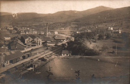 Massevaux - Masevaux - Carte Photo - Les Usines Et La Gare - Ligne Chemin De Fer - Masevaux