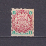 BRITISH SOUTH AFRICA COMPANY RHODESIA 1896, SG# 29, CV £45, MH - Rhodésie Du Nord (...-1963)