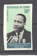 Congo  -  Avion  :  Yv  69  **  Non Dentelé  , Luther King - Neufs