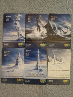 CINEMA - THAILAND - THE DAY AFTER TOMORROW - SET OF 6 CARDS - MOVIE - Cinema