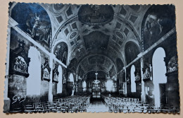 1 CPSM DEPARTEMENT 50 MANCHE - MONTFARVILLE INTERIEUR DE L'EGLISE DECOREE PAR GUILLAUME FOUAC - Altri & Non Classificati