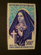 Timbre Neuf De République Centrafricaine / Mint Stamp From Central Africa :  Sainte Thérèse De L'enfant Jésus 1973 - Centrafricaine (République)