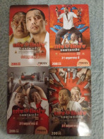 CINEMA - THAILAND - TENG NONG - SET OF 4 CARDS - MOVIE - Cinema