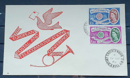 ANGLIA 1960 FDC EUROPA CEPT - 1952-1971 Pre-Decimal Issues