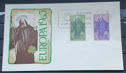 HISZPANIA 1965 FDC EUROPA CEPT - FDC
