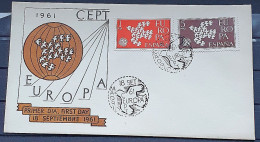 HISZPANIA 1961 FDC EUROPA CEPT - FDC