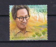 SOUTH KOREA -2024-PARK WHAMOK -POET-MNH, - Corée Du Sud