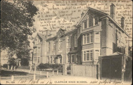 Clapham High School - Altri & Non Classificati