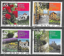 SELLOS USADOS DE SUIZA 2006, YT 1887/ 90 - Used Stamps