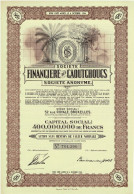 Titre De 1957 - Société Financière Des Caoutchoucs - Déco - Agriculture
