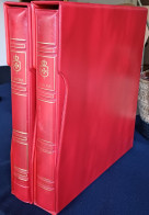 SMOM 1966/2000 Su 2 Album Marini Con Custodia - Binders With Pages