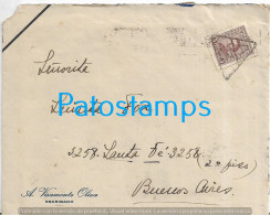 244312 URUGUAY MONTEVIDEO COVER CANCEL CIRCULATED TO ARGENTINA NO POSTAL POSTCARD - Uruguay