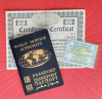 Delcampe - WSA  Passport, Pasaporte, Passeport, Reisepass - Documenti Storici