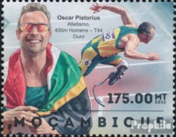 Mosambik 6278 (kompl. Ausgabe) Postfrisch 2012 Paralympics 2012 In London - Mozambique