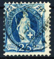 SCHWEIZ ST.HELV Nr 67Ca Zentrisch Gestempelt X696D1A - Gebraucht