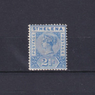 ST. HELENA 1896, SG# 50, 2½d Ultramarine, QV, MH - Sainte-Hélène