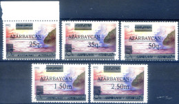 Soprastampati "righe Multiple" 1992. - Azerbaïdjan
